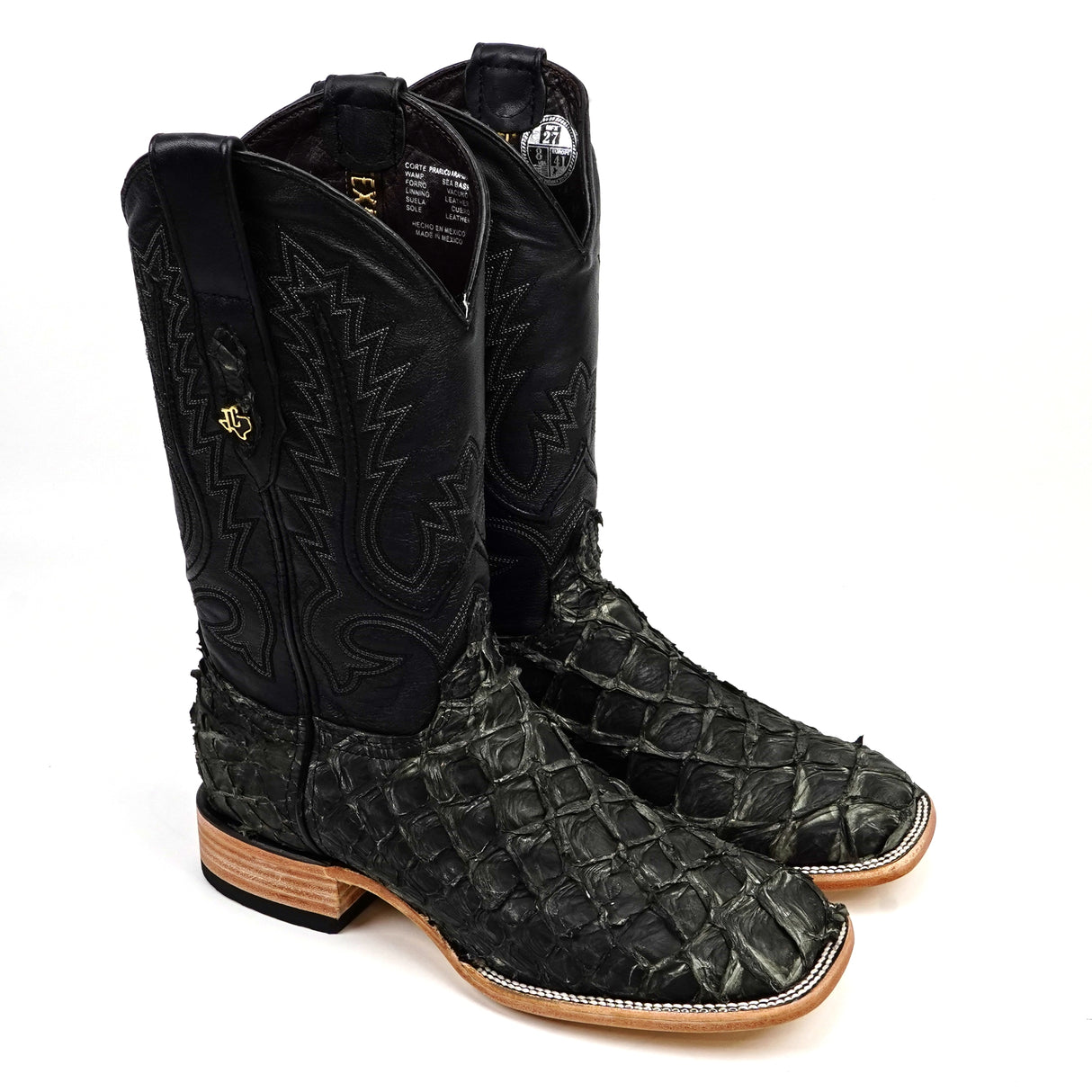 Connor - Gray Black - Square Toe (PZ60)