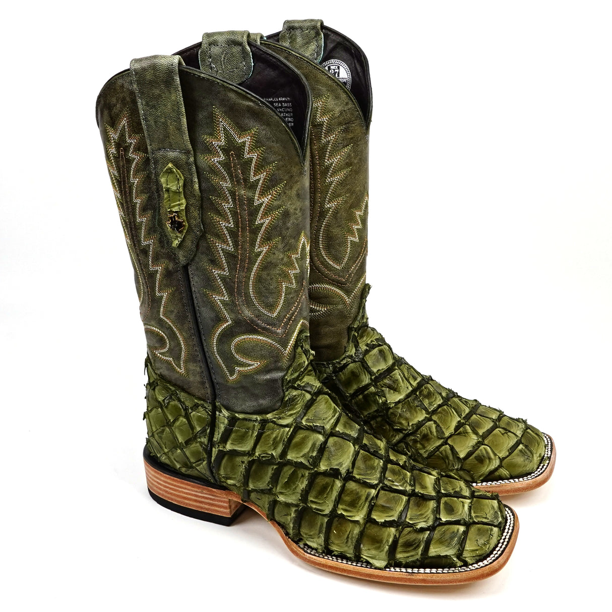 Connor - Agave Green - Square Toe (PZ60)