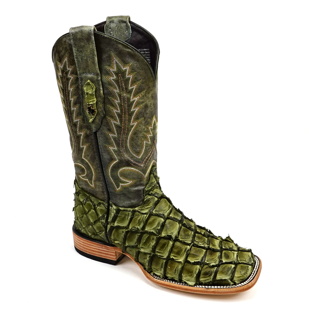 Connor - Agave Green - Square Toe (PZ60)