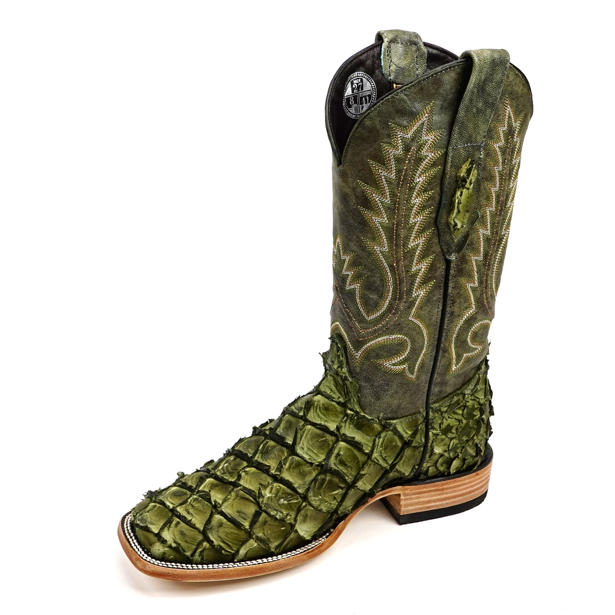 Connor - Agave Green - Square Toe (PZ60)