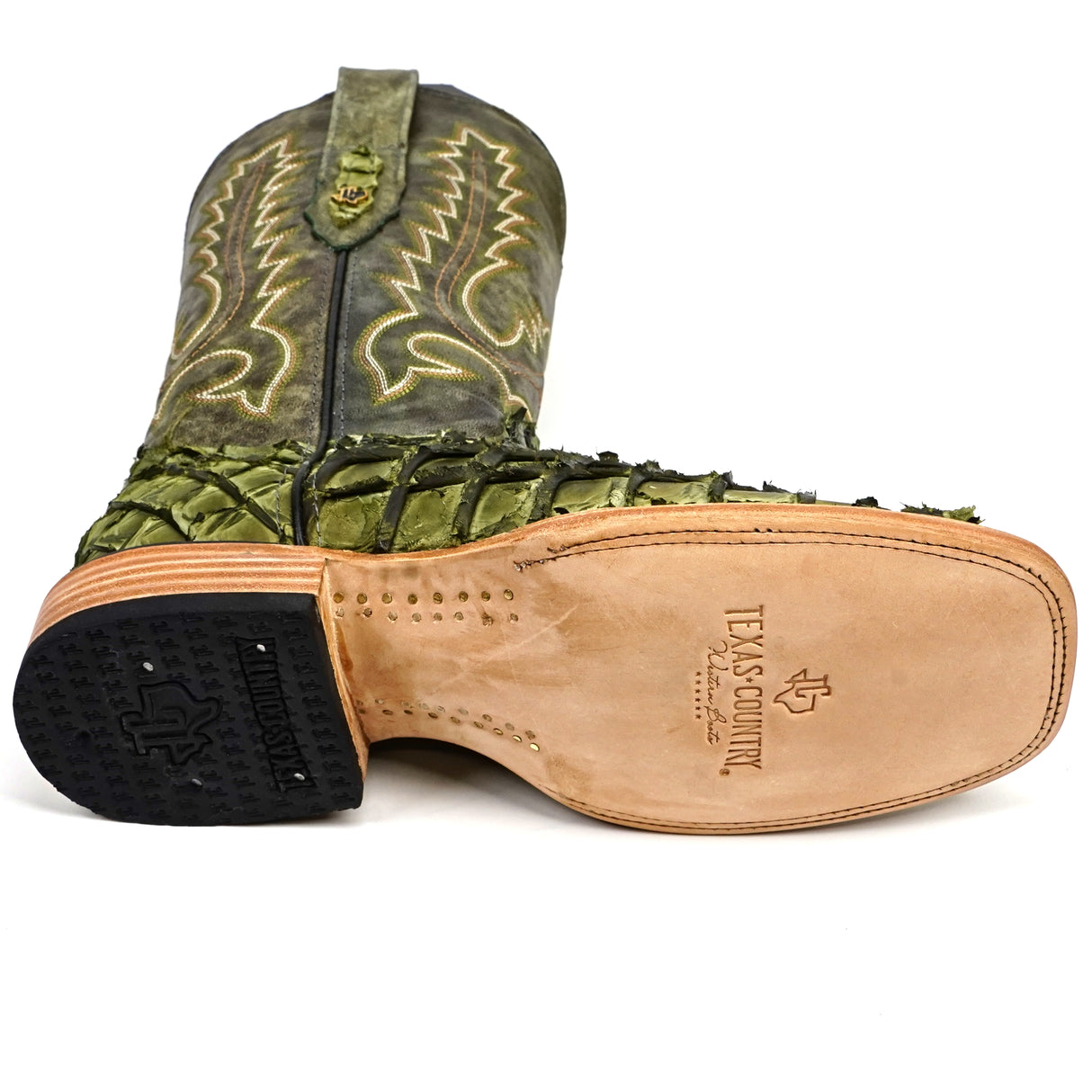 Connor - Agave Green - Square Toe (PZ60)