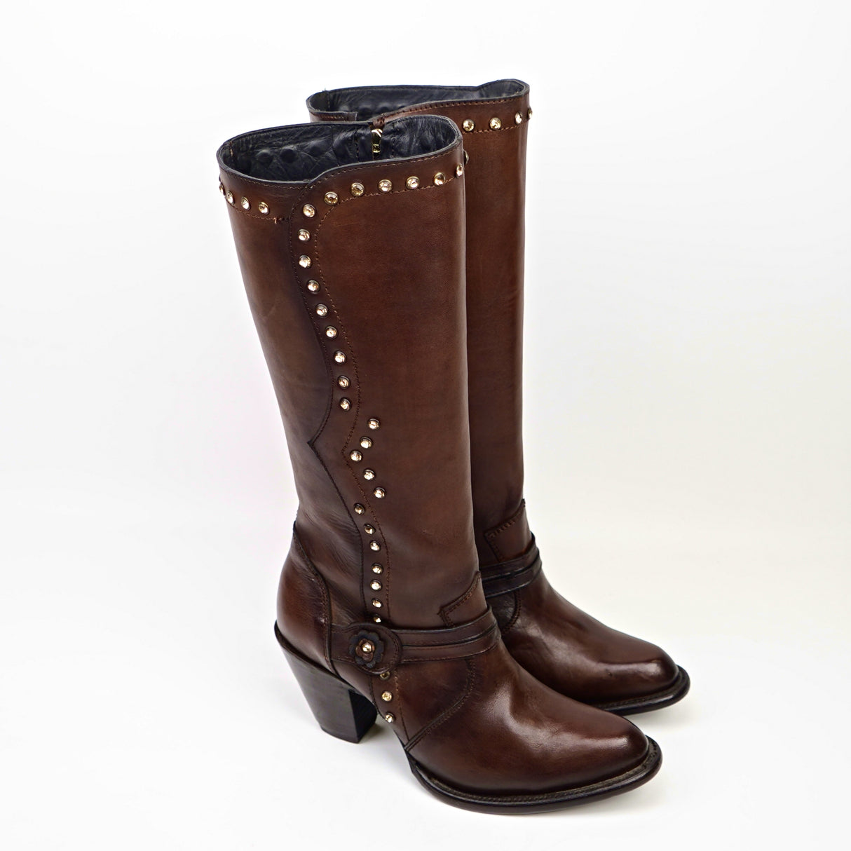 Denali Chocolate - Tall Shaft - Round Toe