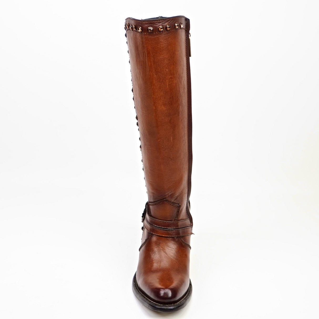 Denali Orange - Tall Shaft - Round Toe