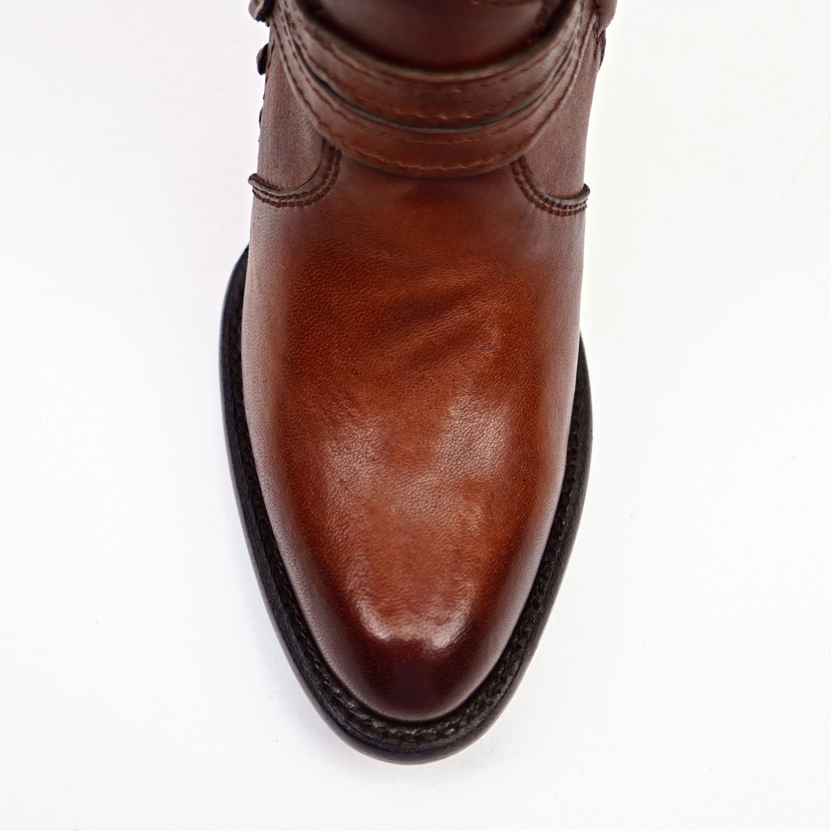 Denali Orange - Tall Shaft - Round Toe