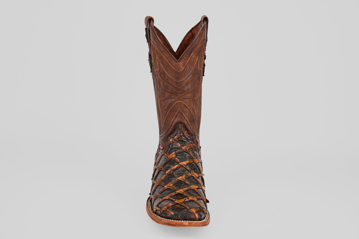 Conor - Rustic Cognac - Square Toe