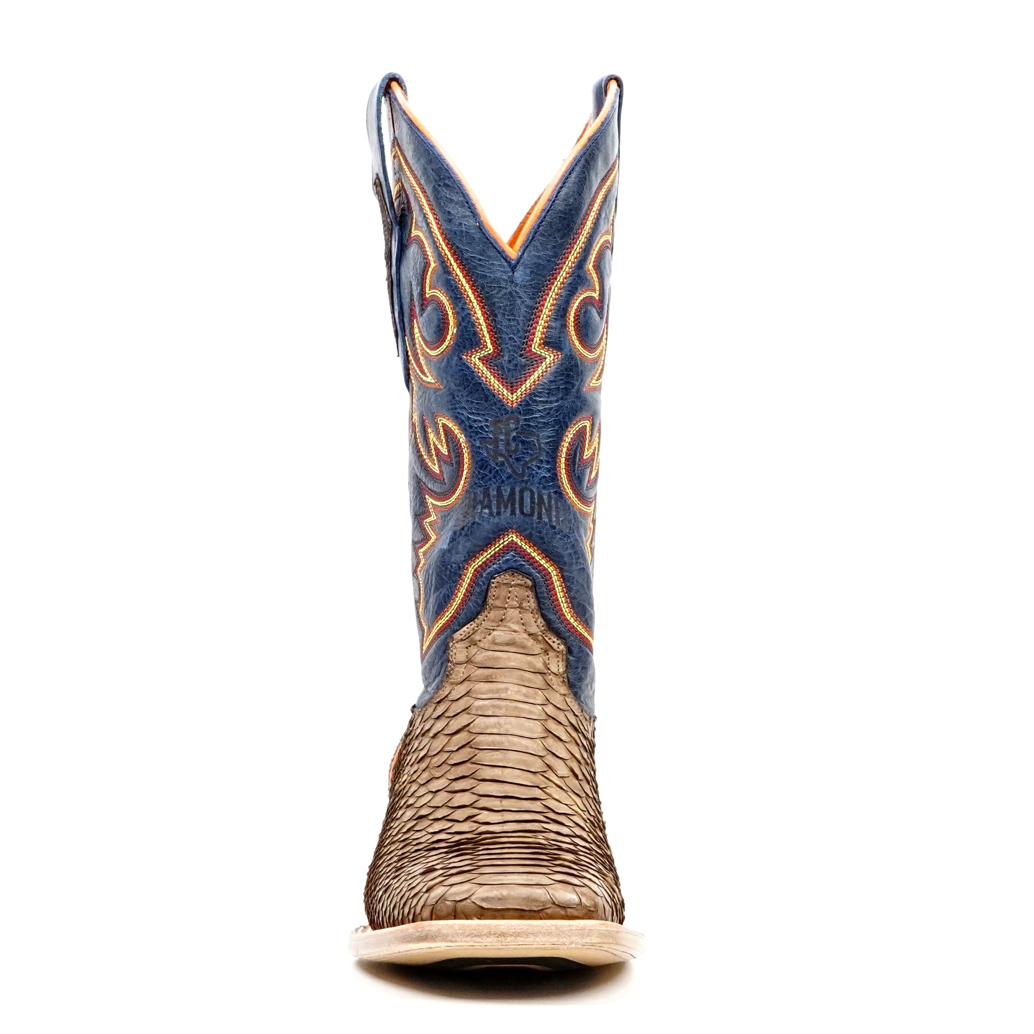 Botas Braxton Python - Tamarindo - Punta Cuadrada