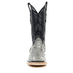 Botas Austin Ostrich - Gris - Punta Cuadrada (AV20)