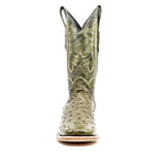 Botas Austin Ostrich - Agave - Punta Cuadrada (AV20)
