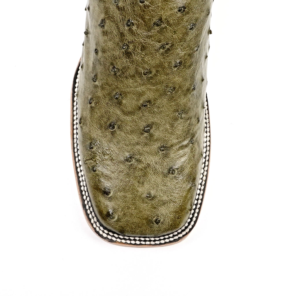 Botas Austin Ostrich - Agave - Punta Cuadrada (AV20)
