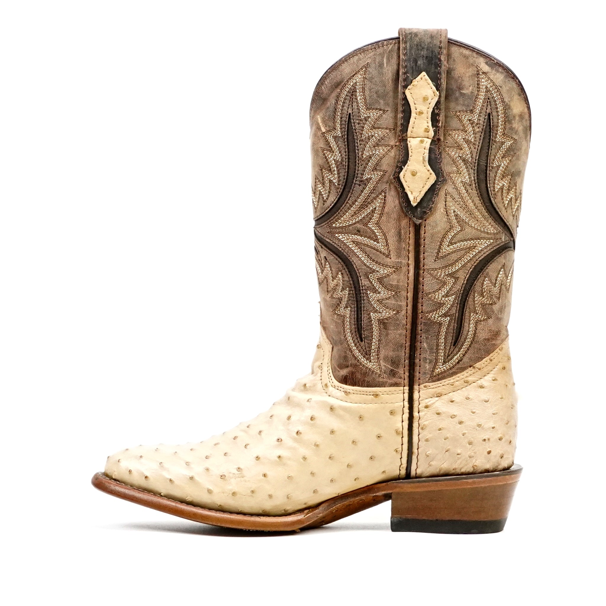 Botas Austin Ostrich - Orix - Punta Redonda (AV230)