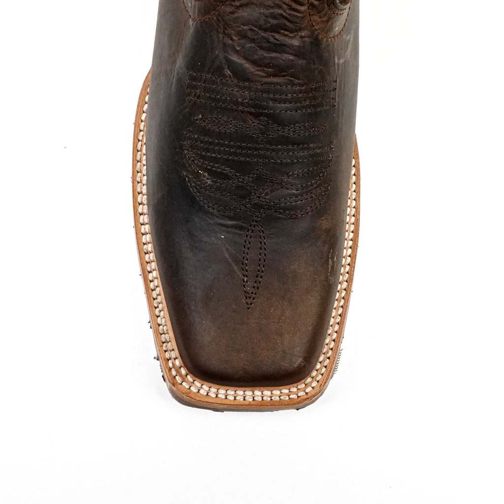 Botas Vaqueras Azkar Tan - Antideslizantes - Punta Rodeo (E28)