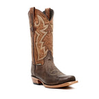 Fresno Chocolate Cowboy Boots - Narrow Square Toe (E906)