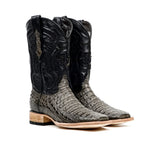 Rhodes Caiman Hornback Boots - Serpentine - Square Toe (LM10)