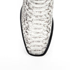 Tanner Python Boots - Natural - Cutter Toe (PN26)