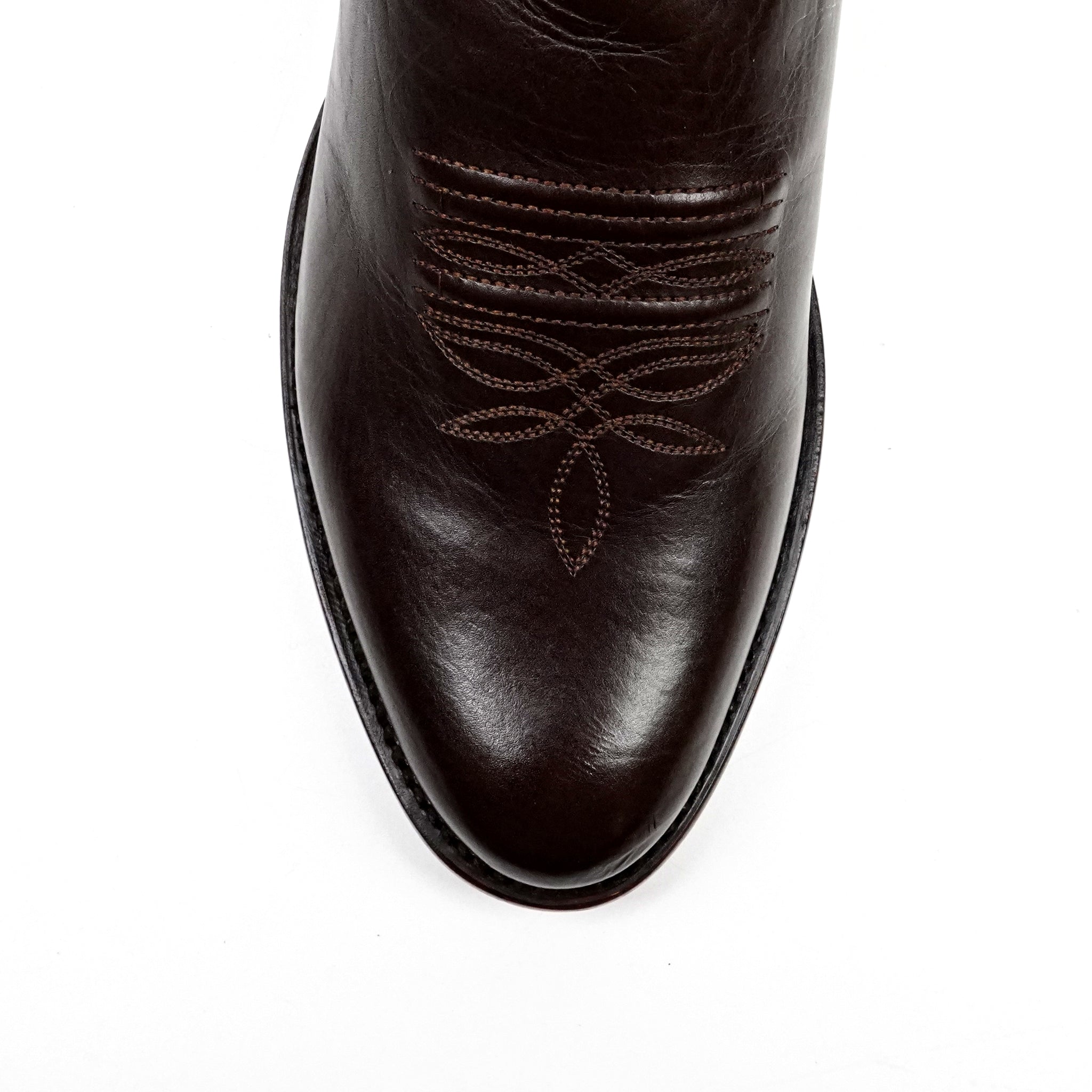 Boney Cowboy Boots - Clayton Chocolate - Roper Toe