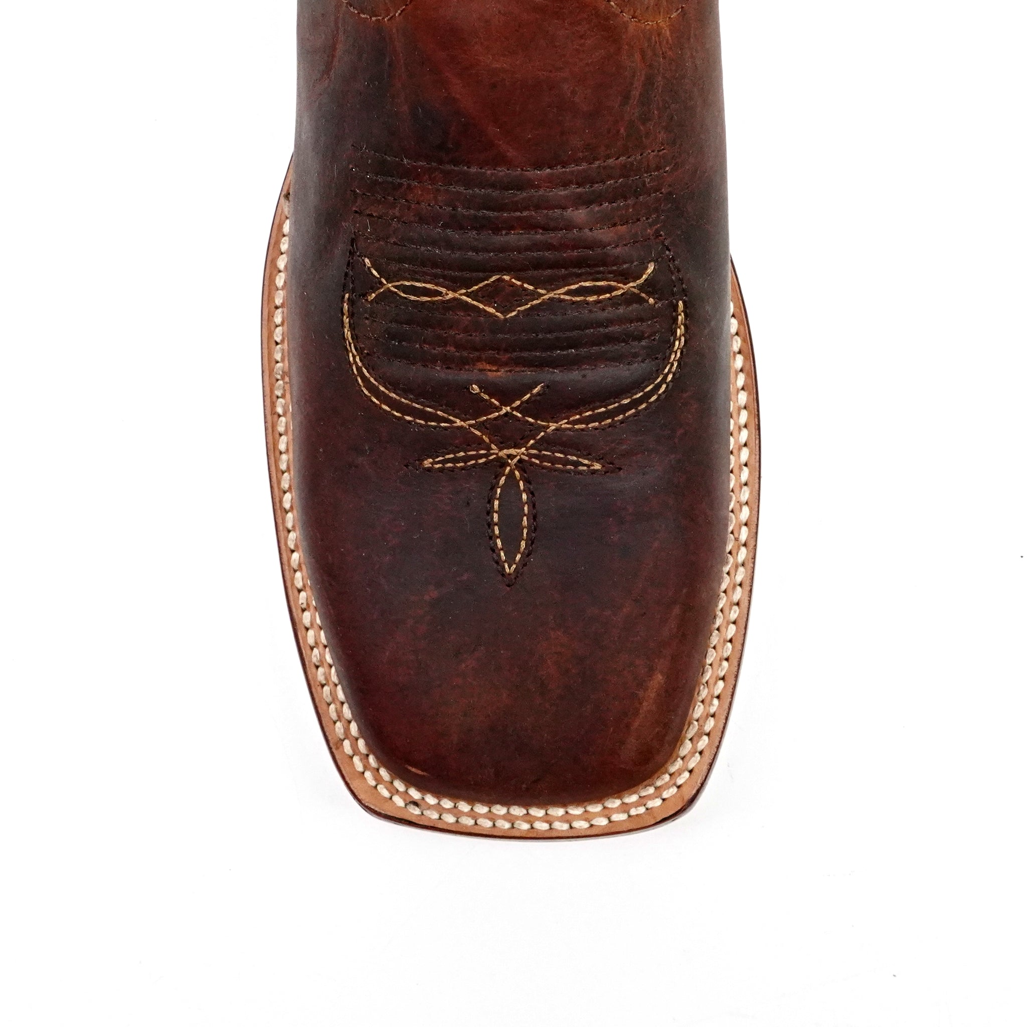 Azkar Moka Cowboy Boots - Square Toe (E29)