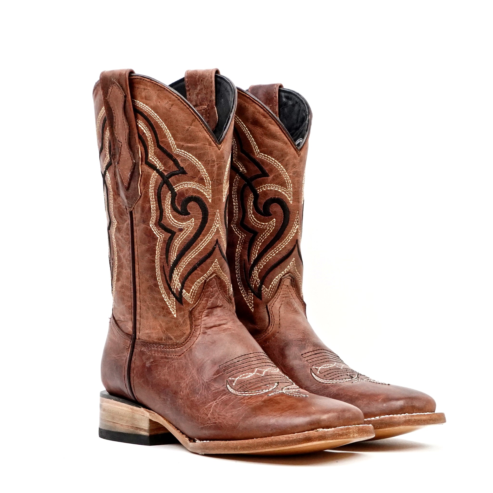 Fresno Shedron Cowboy Boots - Square Toe (E461)