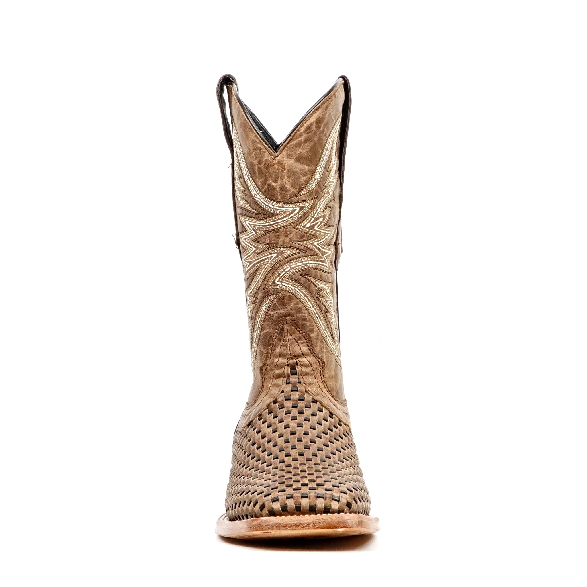 Sierra Orix Basketweave Boots - Square Toe (E634)