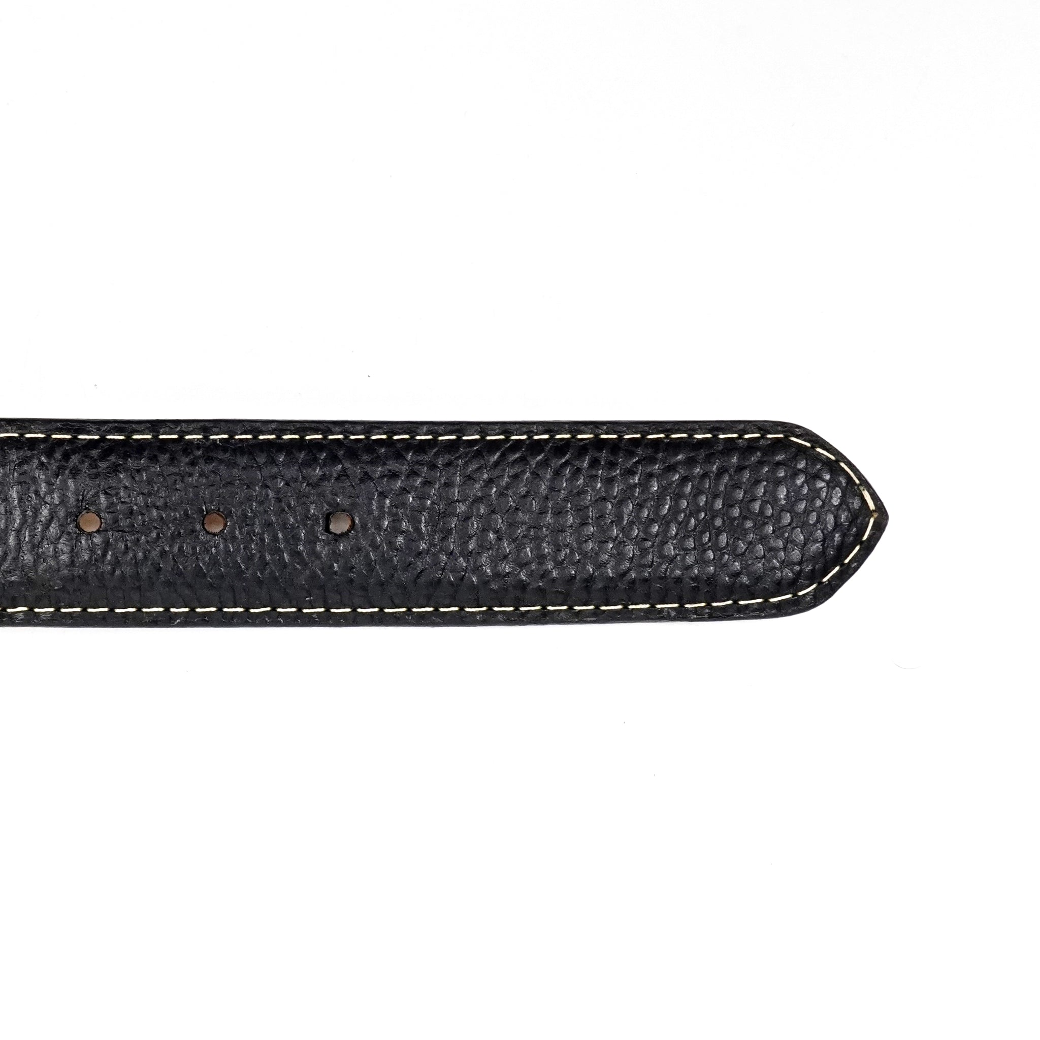 Cheyenne Black Leather Belt (C-V4301)