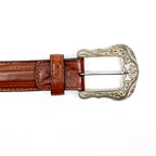 Cinturón de piel de vaca - Coñac (C-V4601)