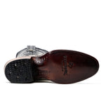 Tanner Python Boots - Natural - Roper Toe (PN240)