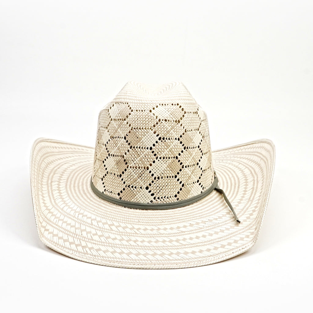 Sombrero de vaquero de paja TC Hats - 30X Minnick - Hexagonal