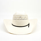 TC Hats - Sombrero Vaquero de Paja Minnick 100X - Ventilado con Estrella