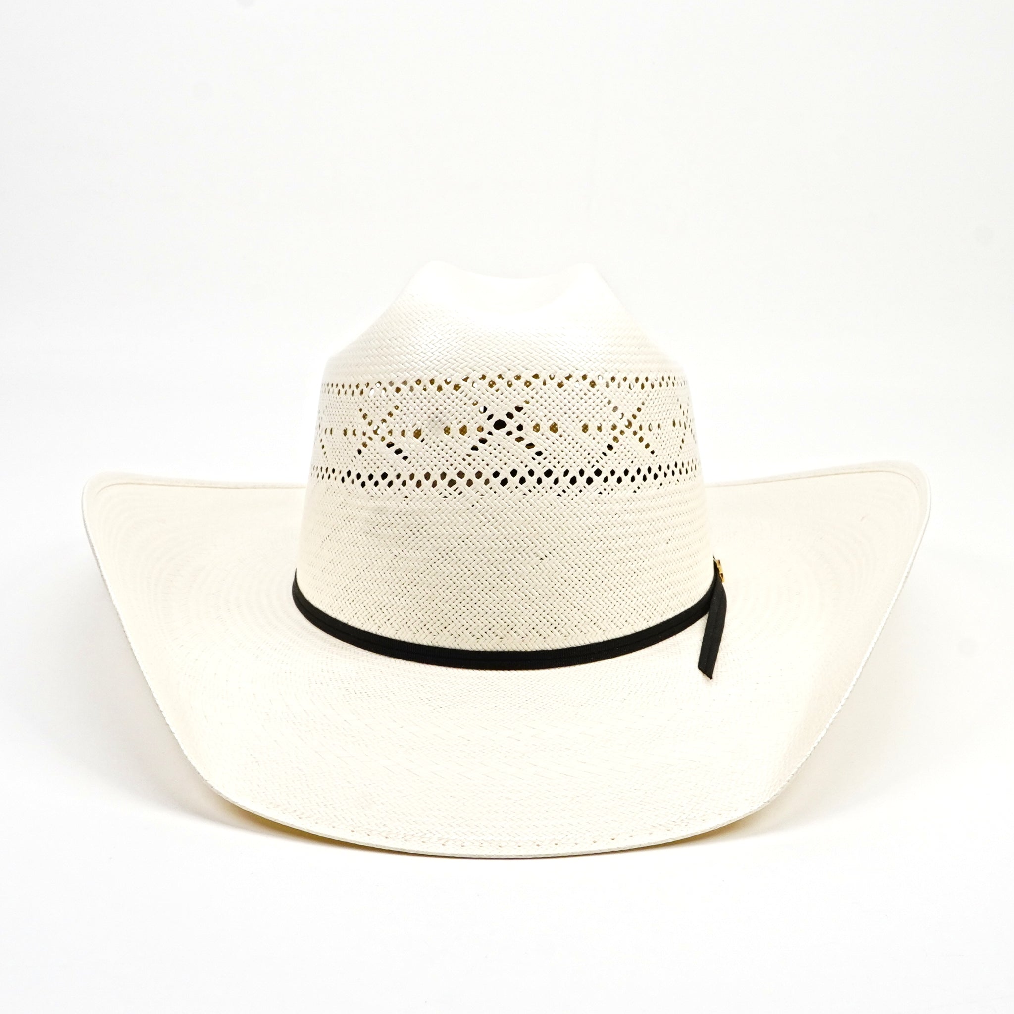 TC Hats - Sombrero Vaquero de Paja Minnick 100X - Ventilado con Estrella