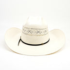 TC Hats - Sombrero Vaquero de Paja Minnick 100X - Ventilado con Estrella