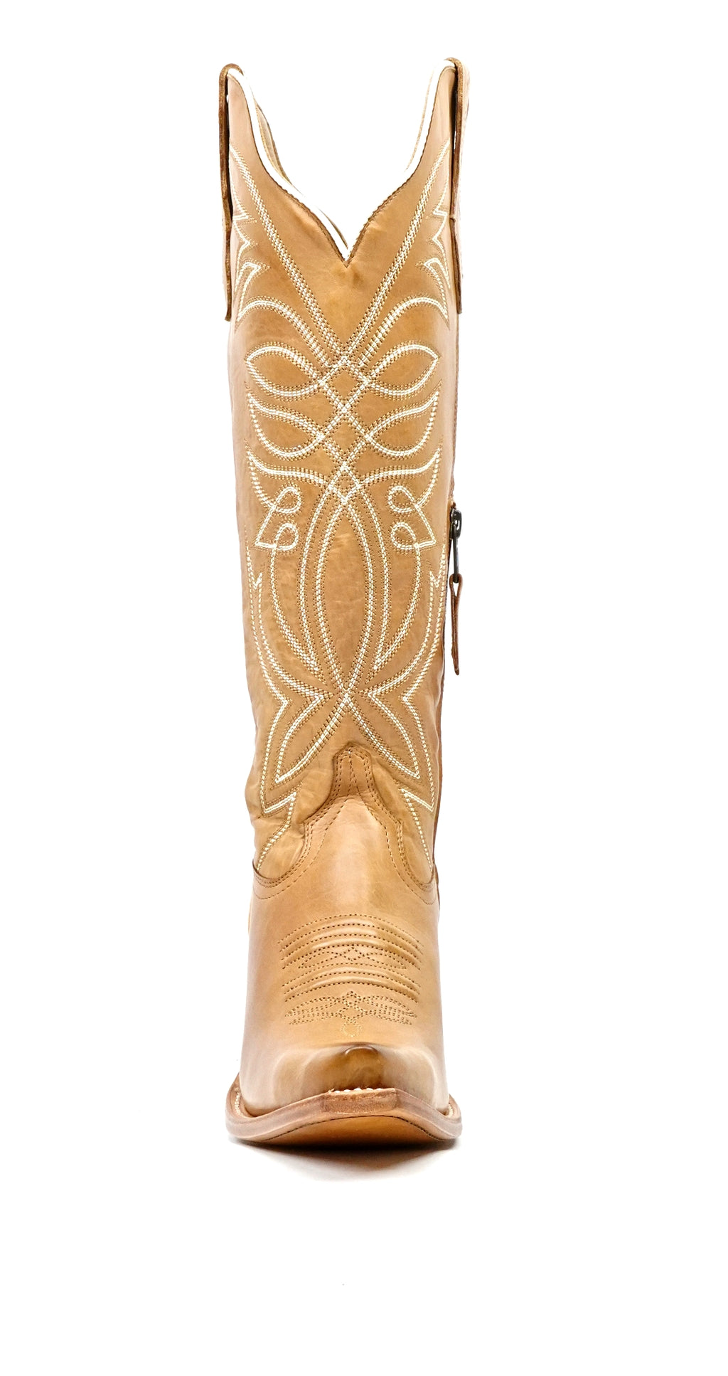 Kellie Clayton Gold Leather Sole - Caña alta - Punta afilada