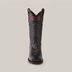 Caimán americano exótico - Gris oscuro - Puntera cuadrada