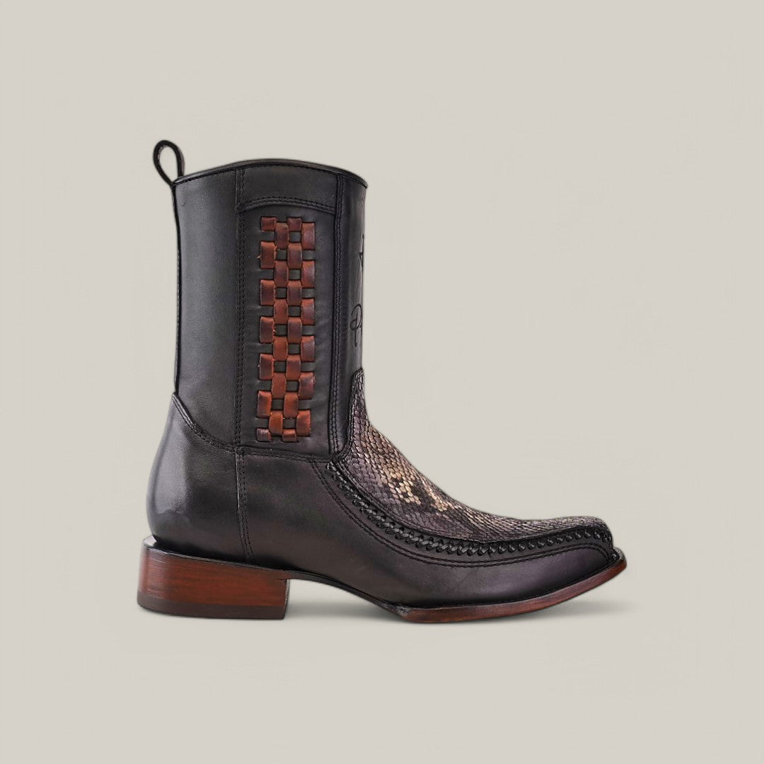 Exotic Python - Natural - Narrow Square Toe