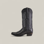 Athala Black - Mid Shaft - Snip Toe