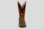 Ranger Caiman Hornback Boots - Olive - Square Toe