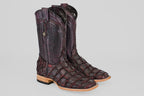 Connor - Matte Black Cherry - Square Toe