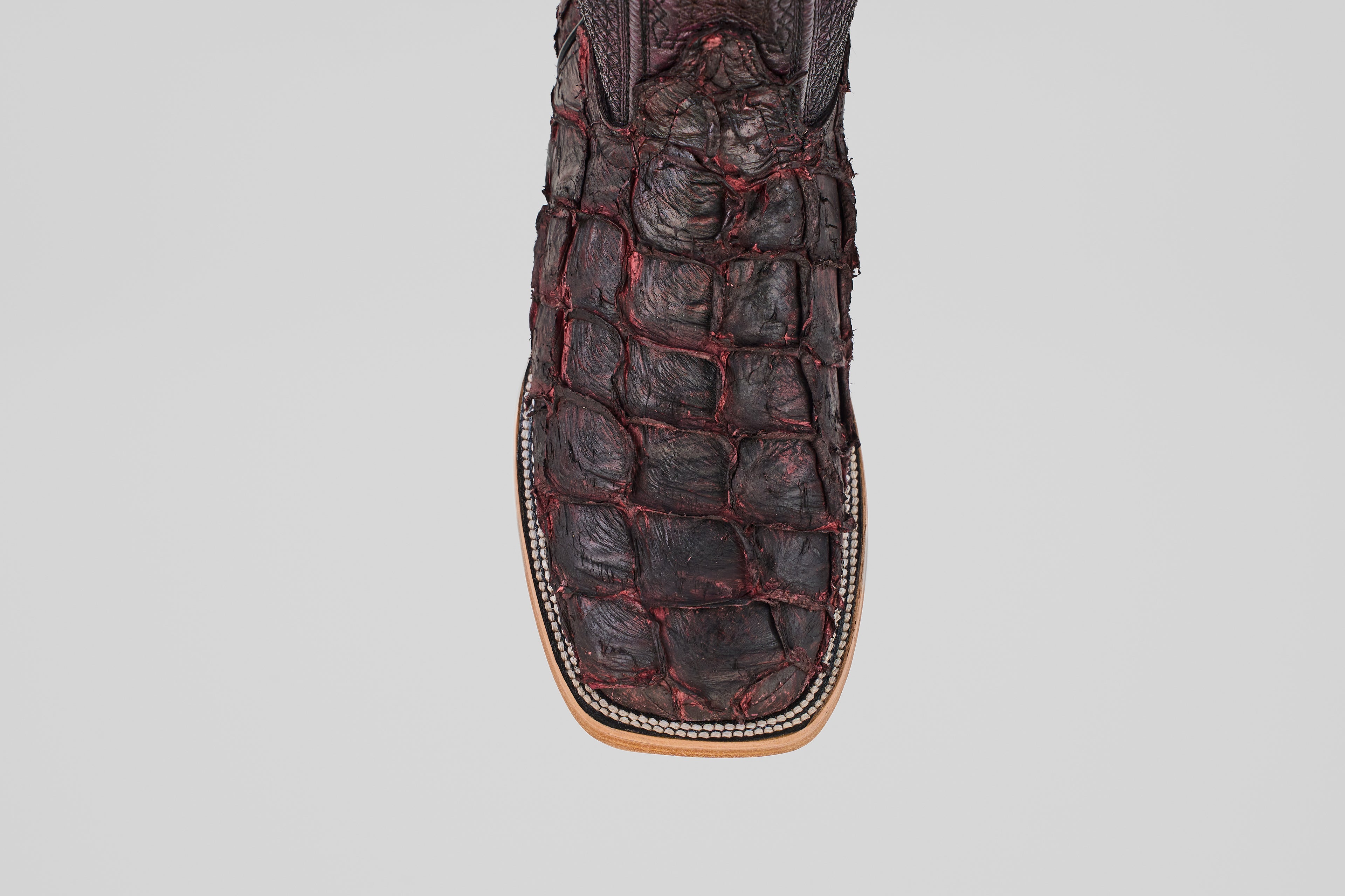 Connor - Matte Black Cherry - Square Toe