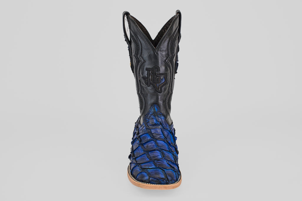 Connor - Dark Blue - Square Toe