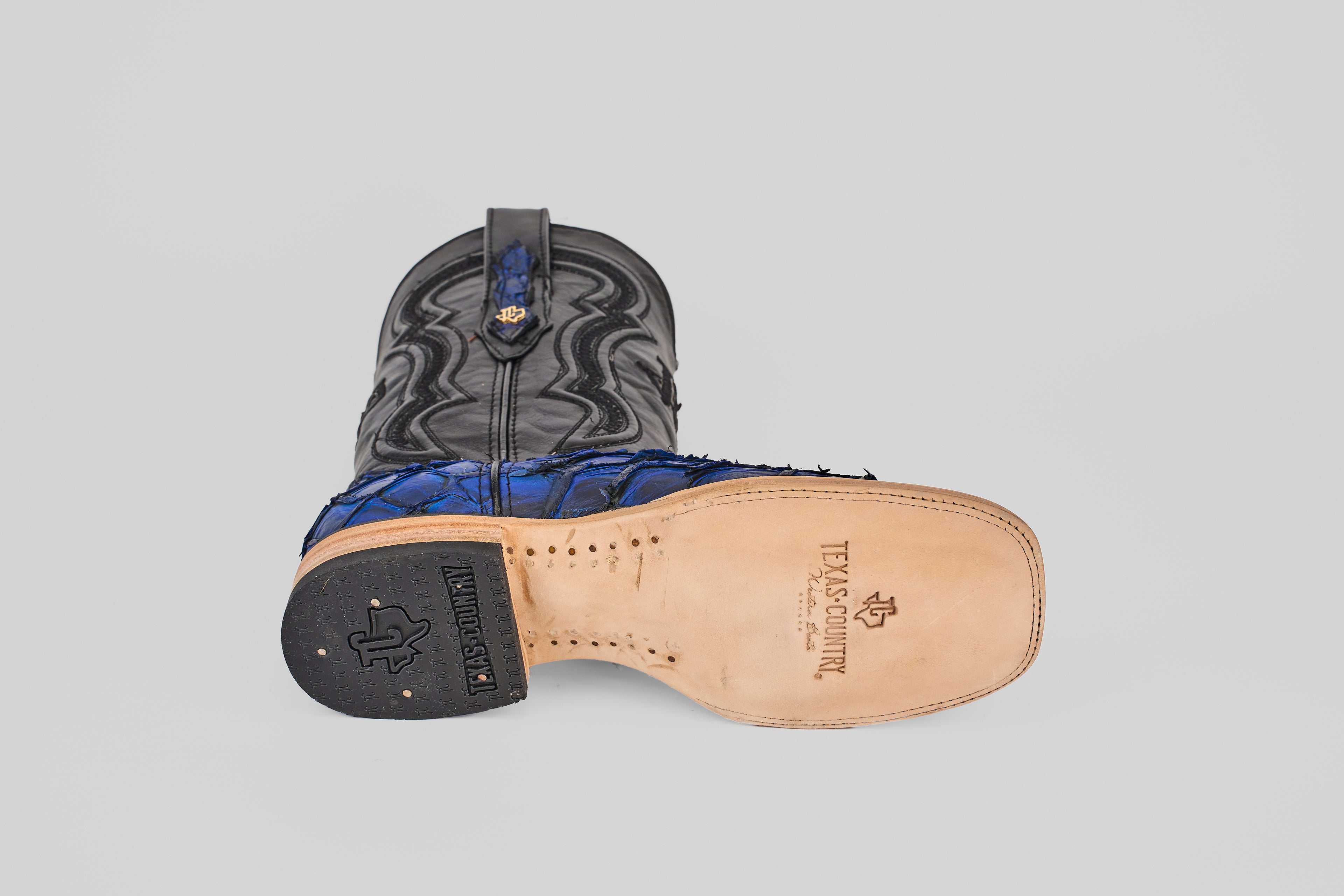 Connor - Dark Blue - Square Toe