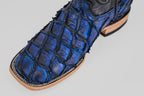 Connor - Dark Blue - Square Toe