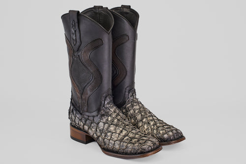 Conor Platinum - Newspaper - Square Toe (Diamond)