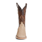 Botas Tanner Cappuccino Python - Punta Cuadrada (PN30)
