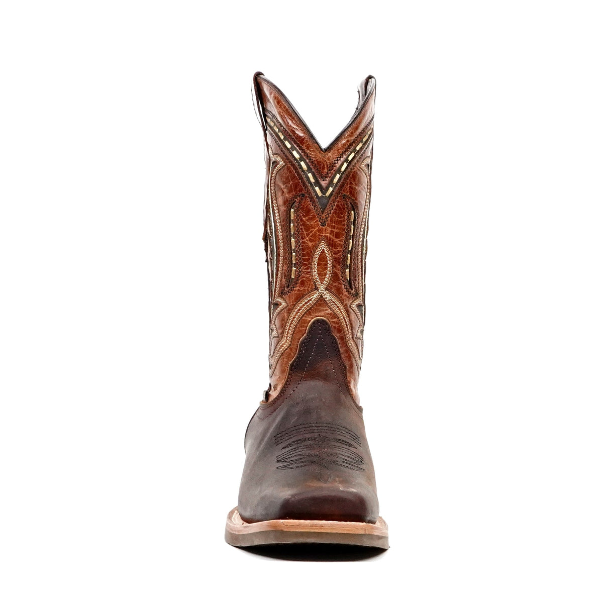 Azkar Moka Cowboy Boots - Slip-Resistant Sole - Rodeo Toe (E28) - Gomez Western Wear