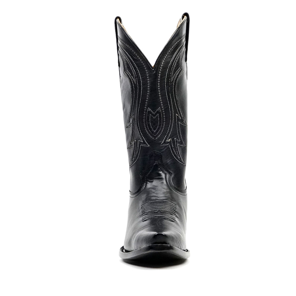 Boney Cowboy Boots - Black - Snip Toe (TS183) - Gomez Western Wear