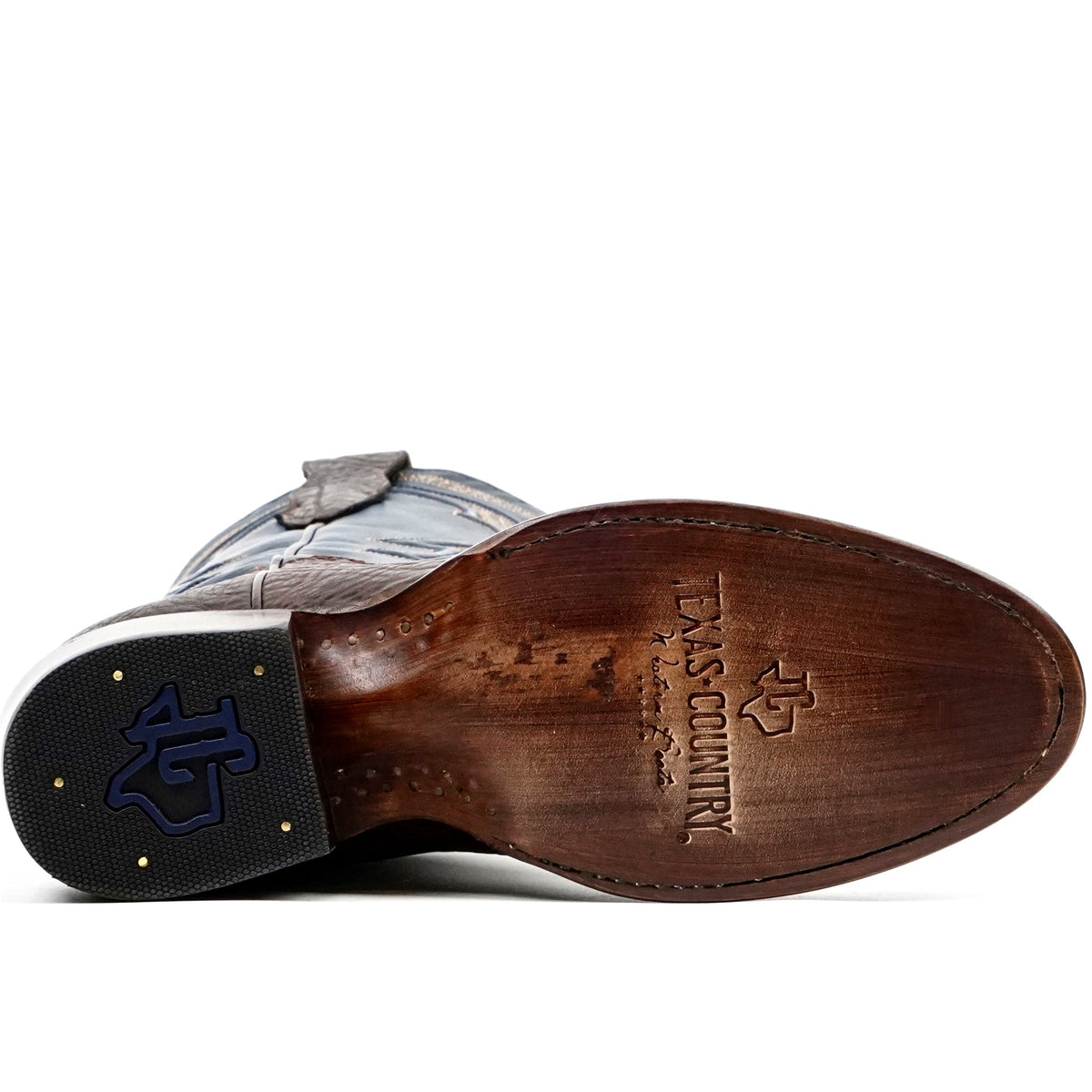 Bull Shoulder Cowboy Boots - Clayton Brown - Roper Toe (TS203) - Gomez Western Wear