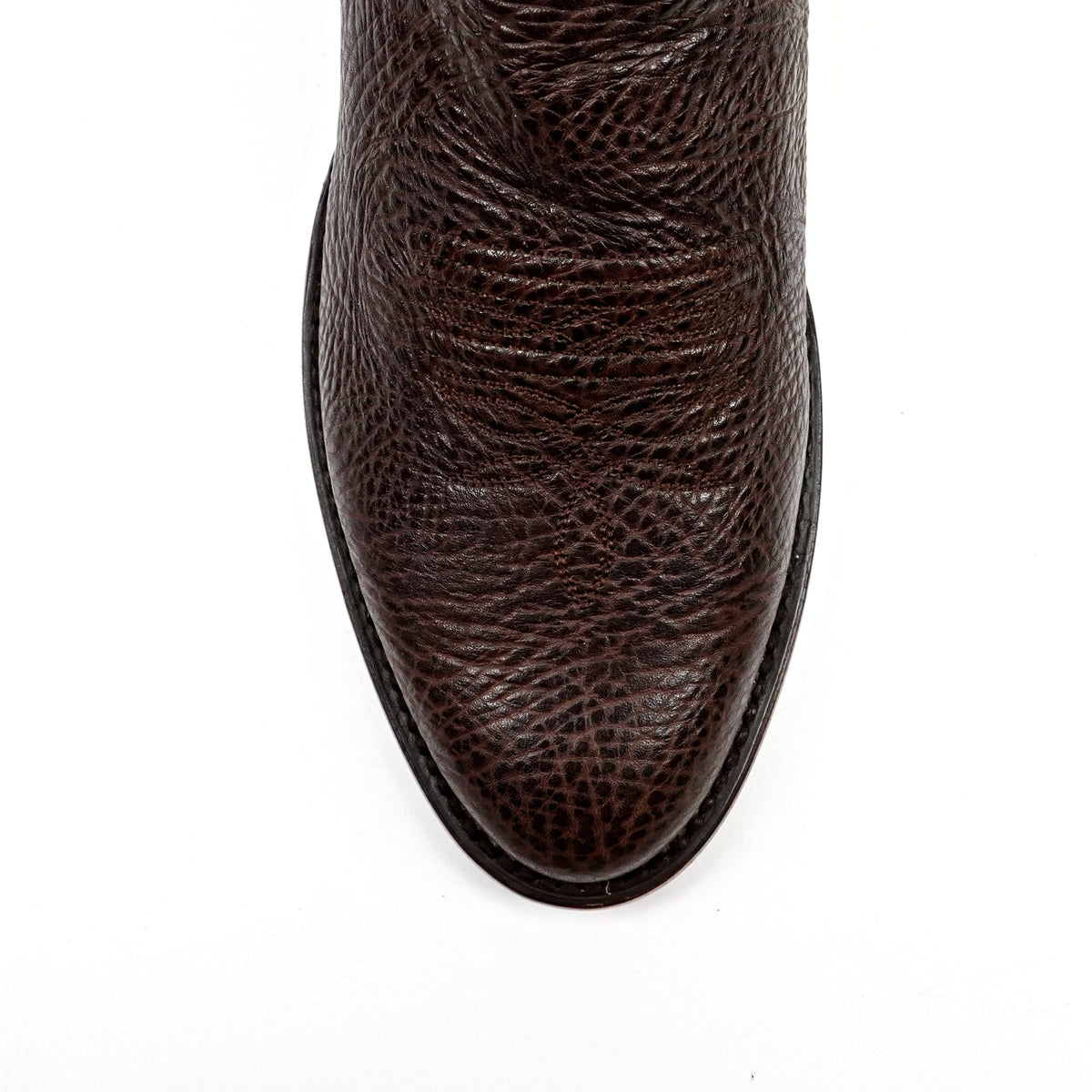 Bull Shoulder Cowboy Boots - Clayton Brown - Roper Toe (TS203) - Gomez Western Wear