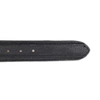 Cheyenne Black Leather Belt (C-V4601) - Gomez Western Wear