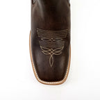 Cowboy Style Alamo Brown Ankle Boots - Square Toe (E1200) - Gomez Western Wear