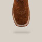 Diamond Suede Ocre - Square Toe - Kids Boots - Gomez Western Wear