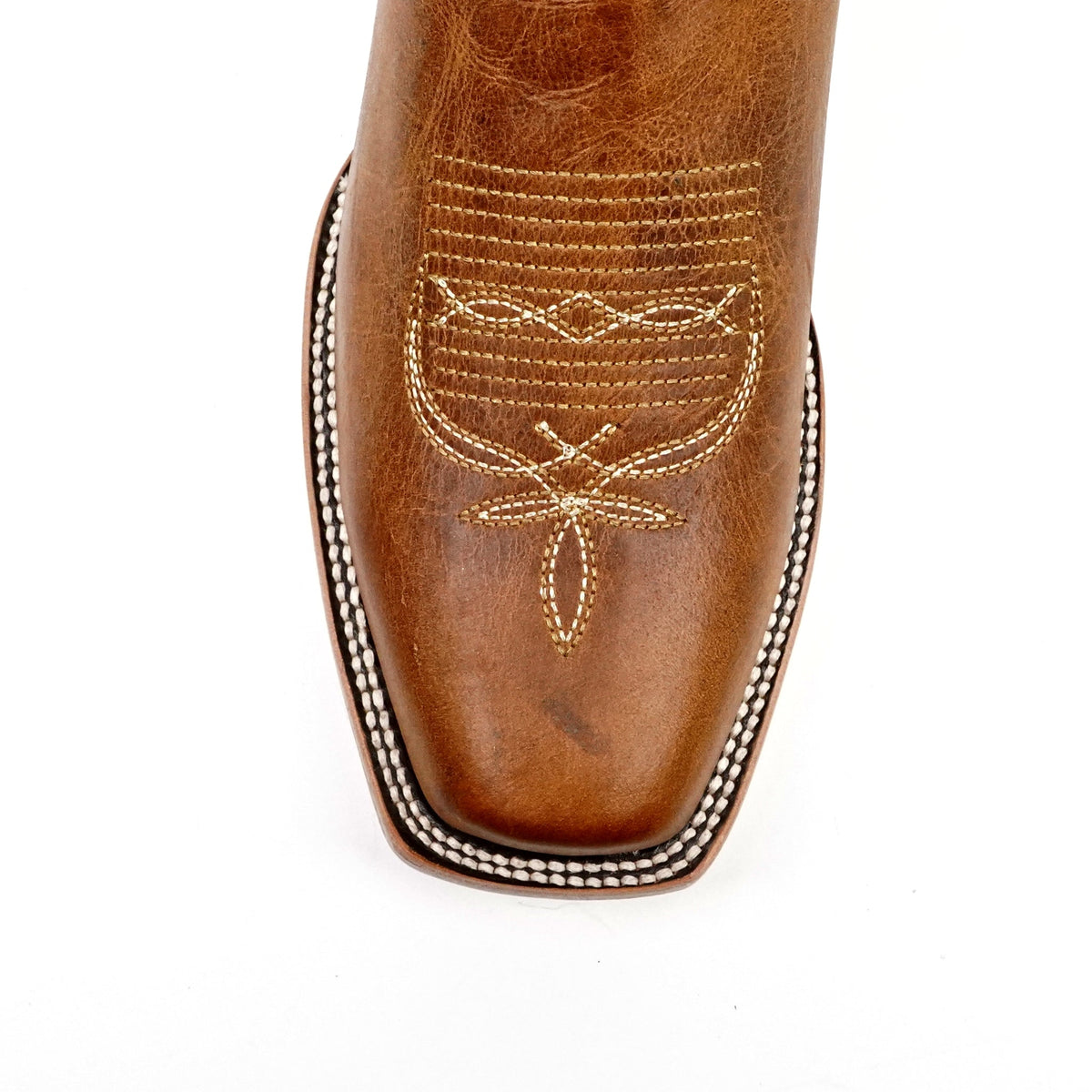 Fresno Tan Cowboy Boots - Narrow Square Toe (E906) - Gomez Western Wear