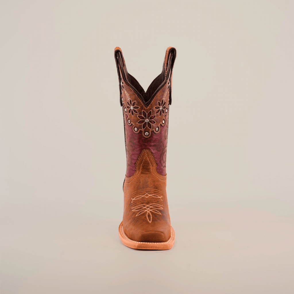 Grecas - Orix Crystals Short Shaft Boots - Narrow Square Toe (E387) - Gomez Western Wear